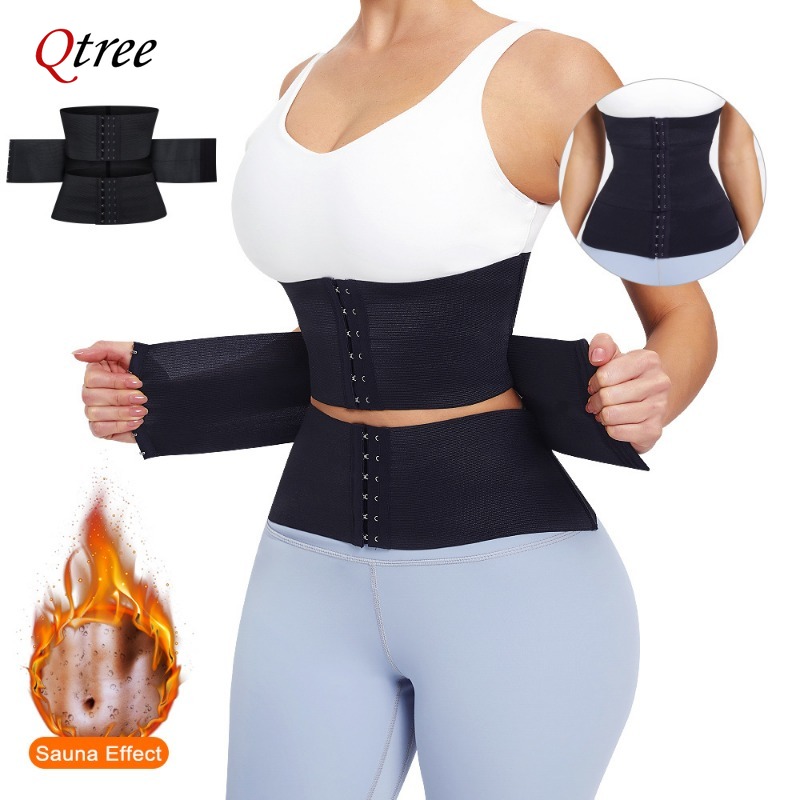 Qtree Upgraded Waist Trainer S - Shapewear Bodysuit Firm 评论和价格