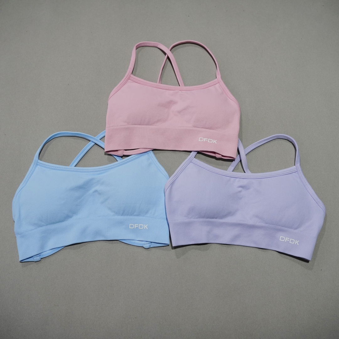 DFDK Sexy Cross Back Yoga Bra  - Push Up Bra Padded 评论和价格