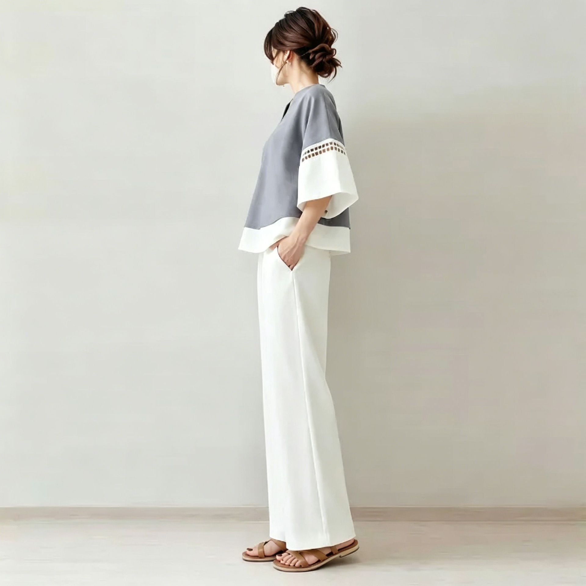 2026 New Two-piece Set: V-neck - Robe Silk Women 评论和价格