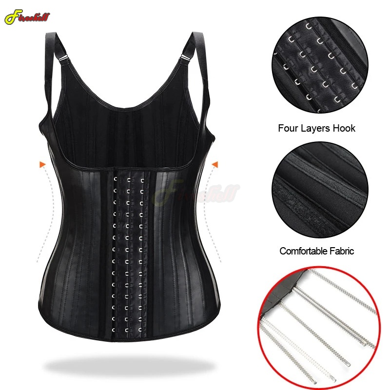 Women Latex Waist Trainer Wome - Shapewear Bodysuit Firm 评论和价格
