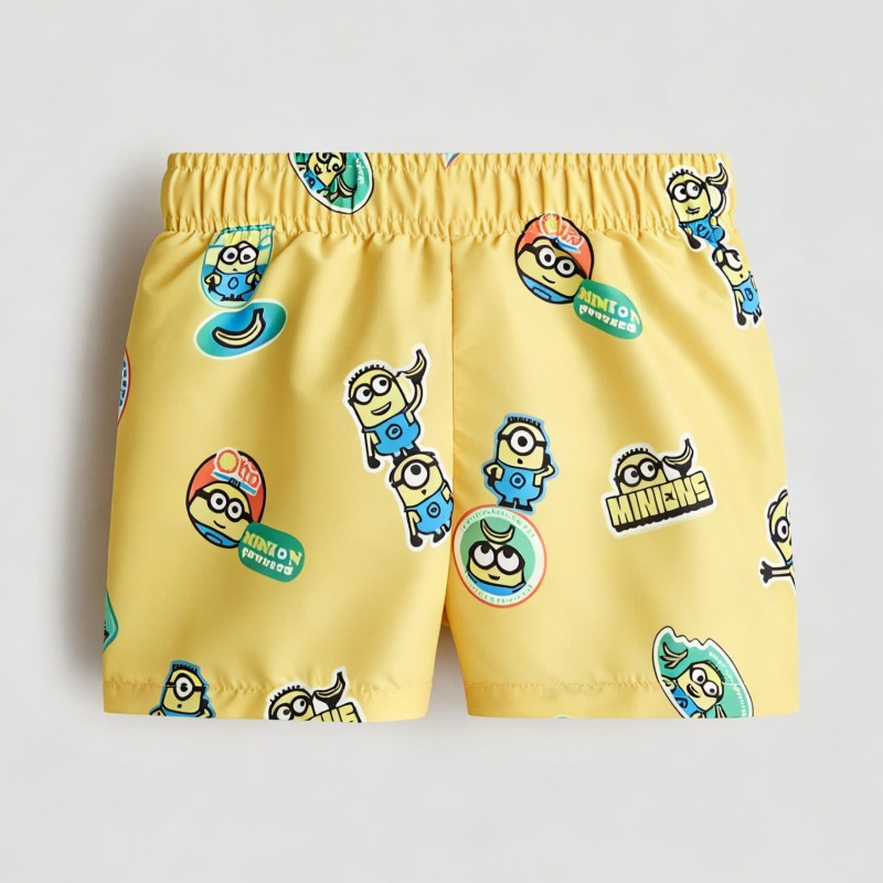 Boys Minions Printed Swim Shor - Boyshort Underwear 评论和价格
