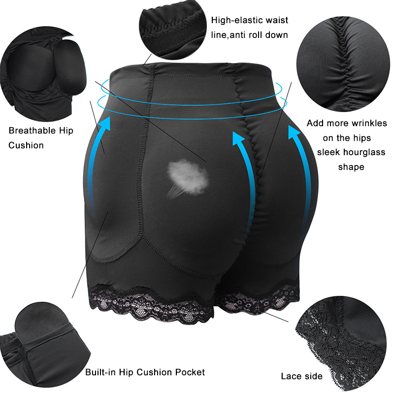 Women Padded Shapewear Hip Enh - Shapewear Bodysuit Firm 评论和价格